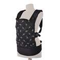 Ergonomic Backpack WALLY Black FLORAL